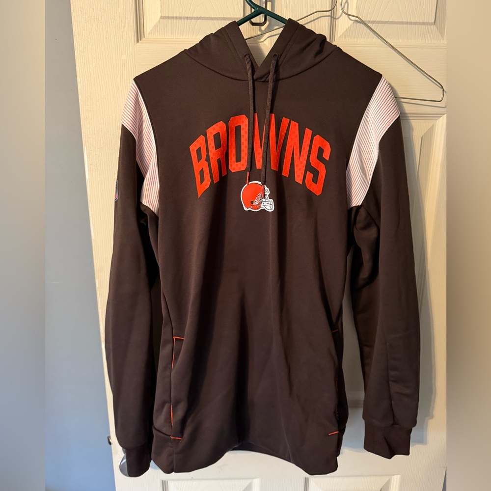 Men’s Cleveland Browns Nike Hoodie Dri Fit Large